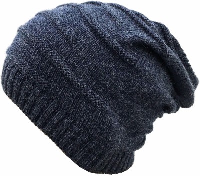 MENTER Solid Beanie Cap