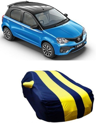DgTrendz Car Cover For Toyota Etios Liva (With Mirror Pockets)(Multicolor)
