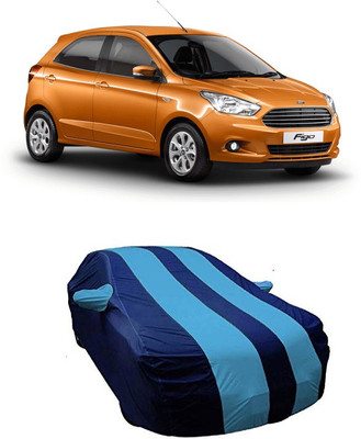 DgTrendz Car Cover For Ford Figo (With Mirror Pockets)(Multicolor)