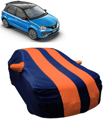 DgTrendz Car Cover For Toyota Etios Liva (With Mirror Pockets)(Multicolor)