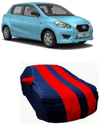 DgTrendz Car Cover For Datsun Go (With Mirror Pockets)(Multicolor)