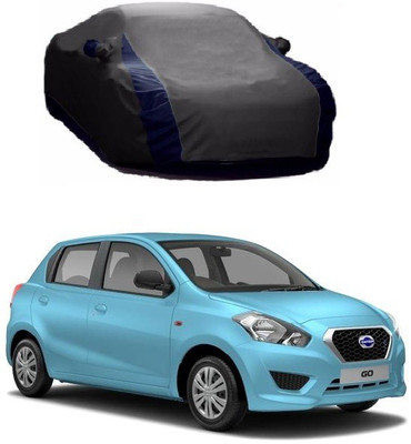 DgTrendz Car Cover For Datsun Go (With Mirror Pockets)(Multicolor)