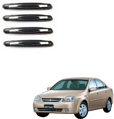 Autofetch Plastic Car Door Guard(Black, Pack of 4, Chevrolet, Optra)