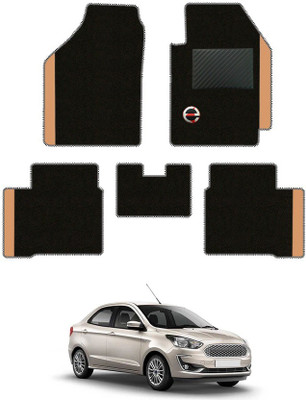 elegant Polypropylene Standard Mat For  Ford Aspire(Black, Beige)