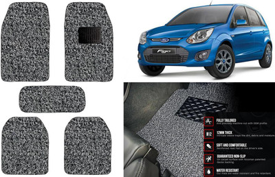 Auto Kite Plastic, PVC Standard Mat For  Ford Figo(Black, Grey)