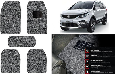 Auto Kite Plastic, PVC Standard Mat For  Tata Hexa(Black, Grey)