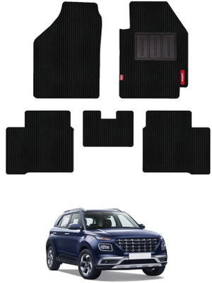 elegant Polypropylene Standard Mat For  Hyundai Venue(Black)