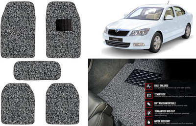 Auto Kite Plastic, PVC Standard Mat For  Skoda Laura(Black, Grey)