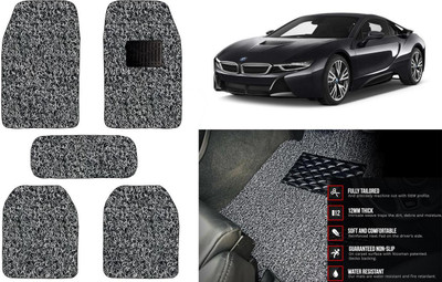 Auto Kite Plastic, PVC Standard Mat For  BMW I8(Black, Grey)