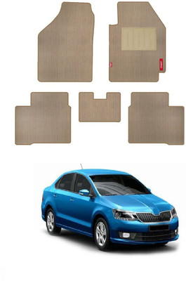elegant Polypropylene Standard Mat For  Skoda Rapid(Beige)