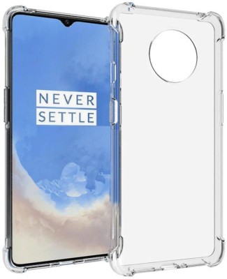 ROYALBASE Back Cover for OnePlus 7T(Transparent, Grip Case, Pack of: 1)