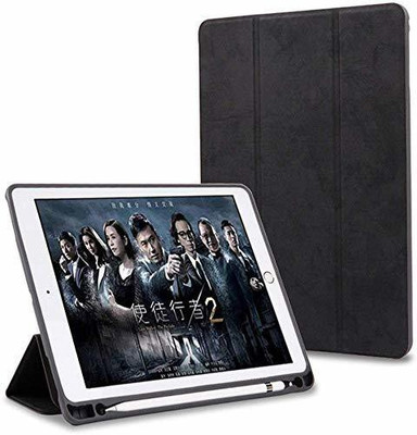 YAOJIN Flip Cover for Apple iPad 9th Gen 10.2 inch(Black, Cases with Holder, Pack of: 1)