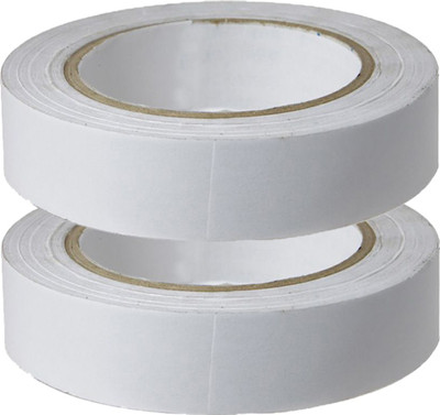 VCR Double Sided Handheld Tissue Tape (Manual)(Set of 2, White)