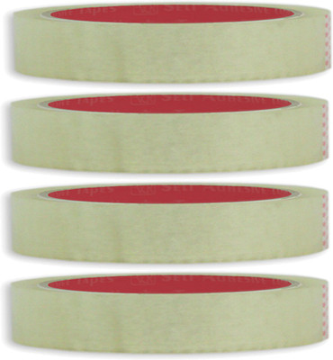 VCR Single Sided Handheld Transparent Tape (Manual)(Set of 4, Transparent)