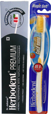Dr jaikaran Herbodent Premium Toothpaste(2 Items in the set)