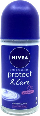 NIVEA Protect & Care Roll-On Deodorant 50ml women Deodorant Roll-on  -  For Women(50 ml)