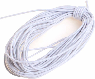 nawani Elastic Thread and Cord White Elastic(10 m)