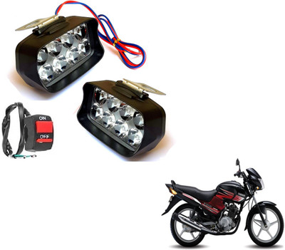 MOCKHE MAGVLB-8LDNL-252 Headlight Motorbike LED for Yamaha (12 V, 24 W)(YBR 125, Pack of 2)