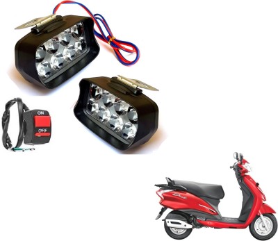 AUTYLE VLB-8LDNL-153 Headlight Motorbike LED for Hero (12 V, 24 W)(Universal For Bike, Pack of 2)