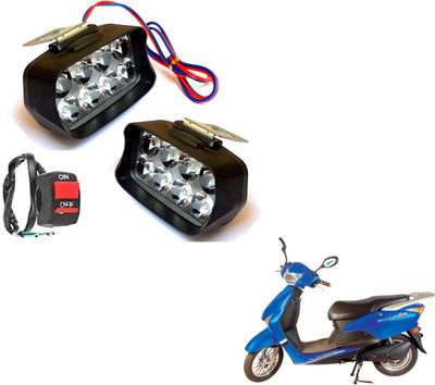 AUTYLE VLB-8LDNL-80 E Scoot Headlight Motorbike LED for Hero (12 V, 24 W)(Universal For Bike, Pack of 2)