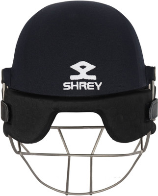 Shrey Guard 2.0 Black Helmet Cricket Helmet(Black)
