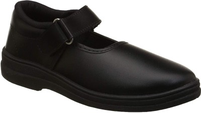 OffStreet Girls Velcro Formal Boots(Black, 8-9 Years)