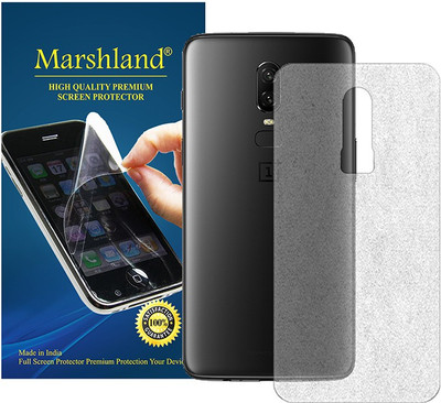 MARSHLAND Back Screen Guard for OnePlus 6, Matte Finish(Pack of 1)