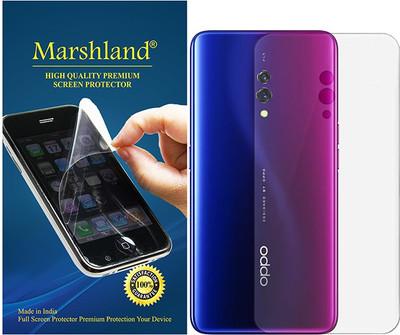 MARSHLAND Back Screen Guard for OPPO K3, TPU Screen guard(Pack of 1)