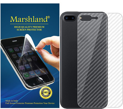 Marshland Back Screen Guard for Apple iPhone 7 Plus Carbon(Pack of 1)