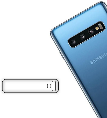 SHAKU Back Camera Lens Glass Protector for SAMSUNG S10(Pack of: 1)