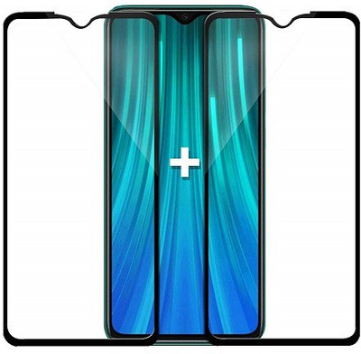 Bodoma Edge To Edge Tempered Glass for Xiaomi Redm note8 pro pack of 2(Pack of 2)