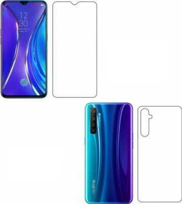 PR SMART Front and Back Tempered Glass for Realme XT(Pack of 2)