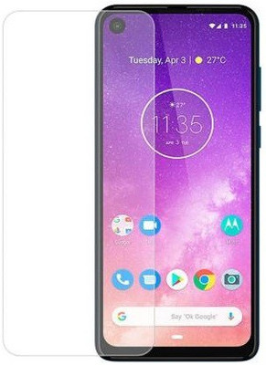 DSCASE Tempered Glass Guard for Motorola One Action(Pack of 1)