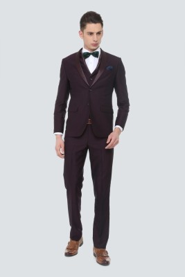 LOUIS PHILIPPE 2 Piece Checkered Men Suit