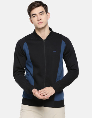 Wildcraft Full Sleeve Color Block Men Sweatshirt