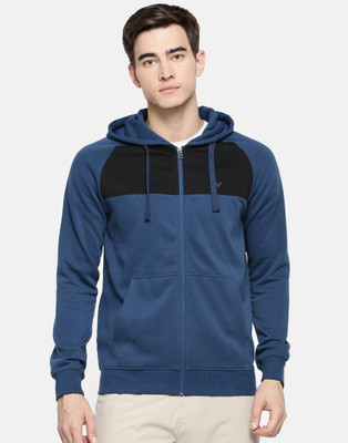 Wildcraft Full Sleeve Color Block Men Sweatshirt