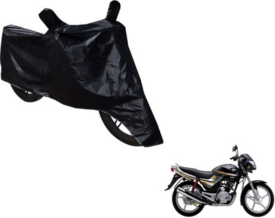 Auto Hub Two Wheeler Cover for Yamaha(Libero, Black)