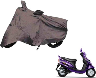 Auto Hub Two Wheeler Cover for Mahindra(Rodeo RZ, Grey)