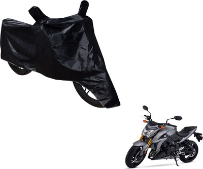 NIKS Two Wheeler Cover for Suzuki(GSX, Black)