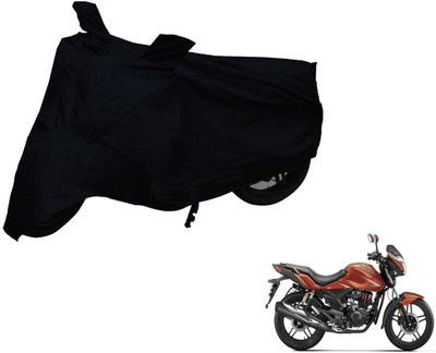 NIKS Two Wheeler Cover for Hero(CBZ Extreme, Black)
