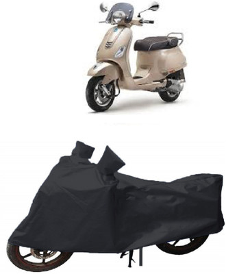 Shree ji traders Two Wheeler Cover for Piaggio(Vespa VXL, Black)