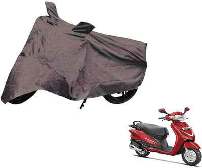 Auto Hub Two Wheeler Cover for Hero(Duet, Black)