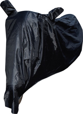 Auto Hub Two Wheeler Cover for TVS(Apache RTR 160, Black)