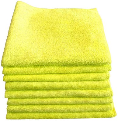 Trosskart Microfiber Vehicle Washing  Cloth(Pack Of 8, 280 GSM)