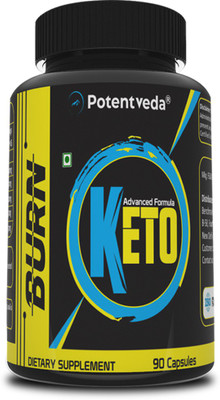 Potentveda Keto Diet Weight loss 90 Capsules Slimming Supplement 1(90 Capsules)