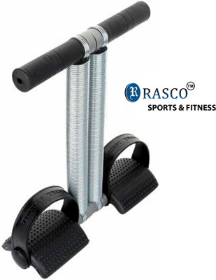 RASCO HEAVY PURE DOUBLE STEEL SPRING TUMMY TRIMMER FOR WOMEN & MEN Ab Exerciser(Black)