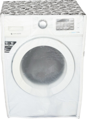 Fab Genie Front Loading Washing Machine  Cover(Width: 59.8 cm, Grey)