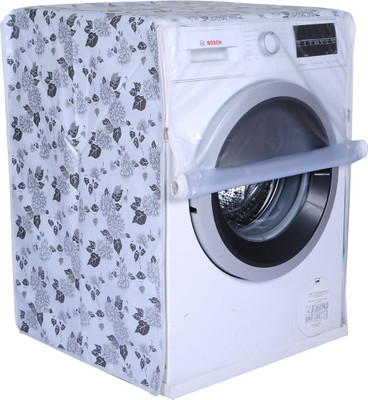 SWASTIK Front Loading Washing Machine  Cover(Width: 60 cm, SILVER,GREY)