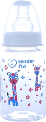 Tender flo TF ULTRA CLEAR WITH GLOW IN THE DARK CAP 150 ML GIRAFFE - 150 ml(White)