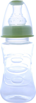 Tender flo TF CURVY 125 ML GREEN WITH 2 LSR NIPPLES - 125 ml(Green)